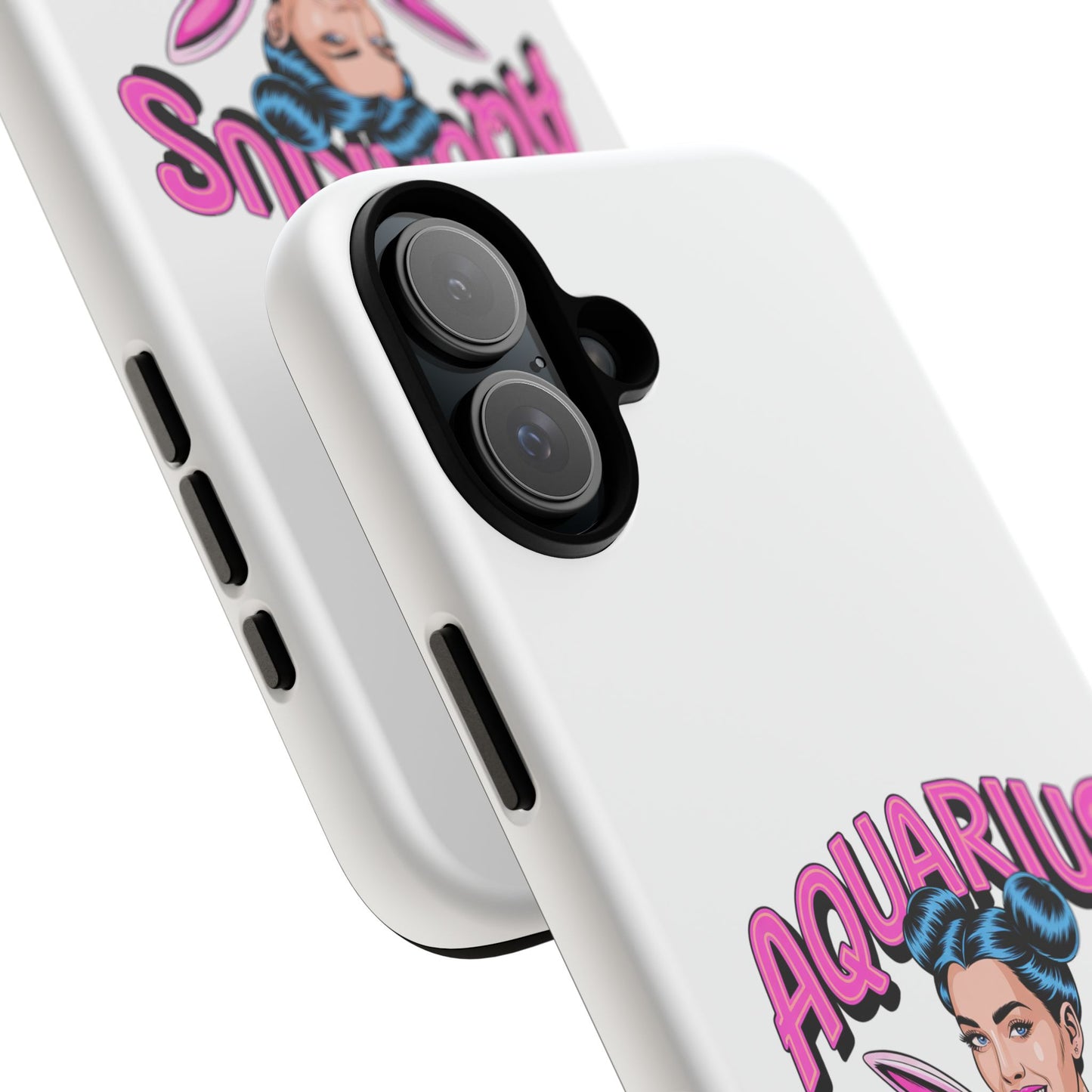 “AQUARIUS” Phone Case with Retro Look
