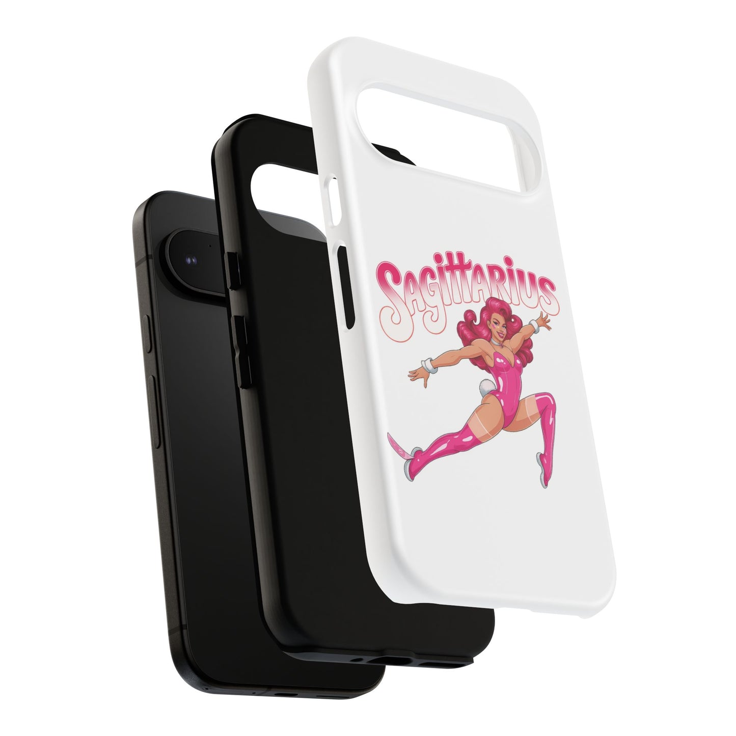 “Sagittarius” phone case Pink Dollar Bill Woman Bunny Costume