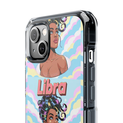 Libra Zodiac Clear MagSafe Phone Case