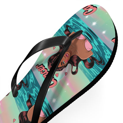 Zodiac ‘CANCER’ Beach Flip Flops - Summer Sandals