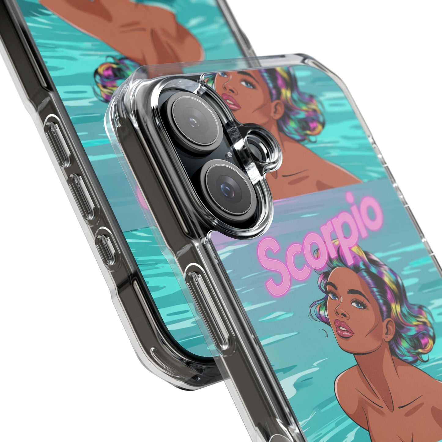 Scorpio Zodiac Clear MagSafe Phone Cases, Horoscope Cases