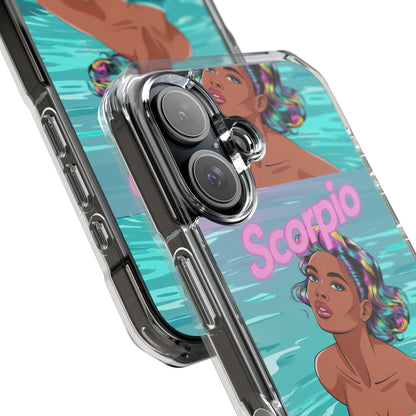 Scorpio Zodiac Clear MagSafe Phone Cases, Horoscope Cases
