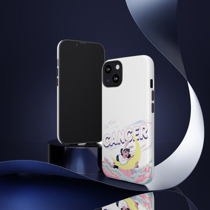 “Cancer” Zodiac Phone Case, Cute Cancer Case, Astrology Phone Cover