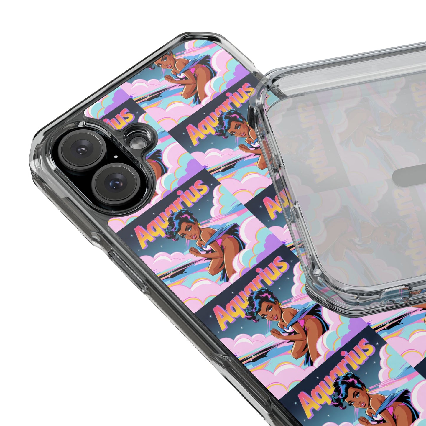 Aquarius Zodiac Phone Case, Phone Accessory for Aquarius