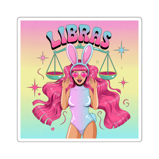 Colorful Libra Zodiac Stickers, Zodiac Stickers