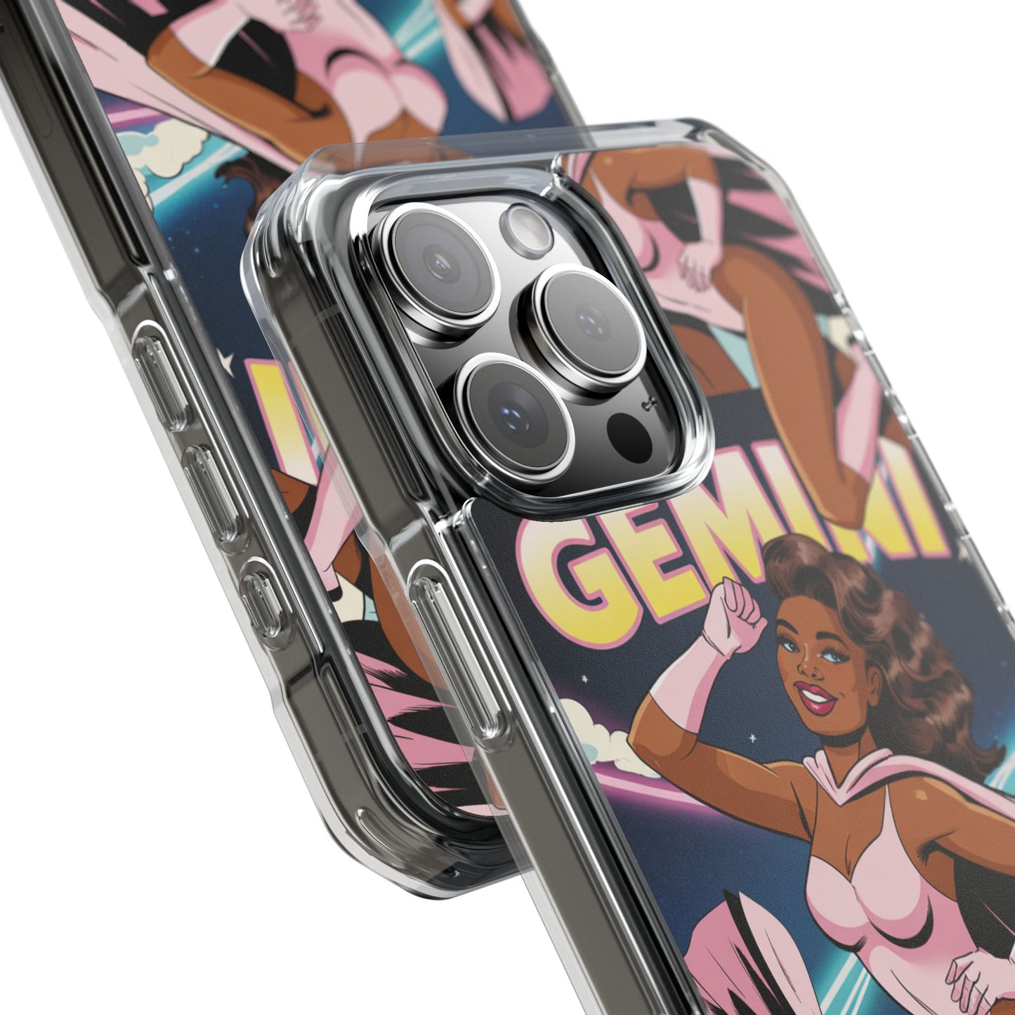 Gemini Zodiac MagSafe Clear Impact Case