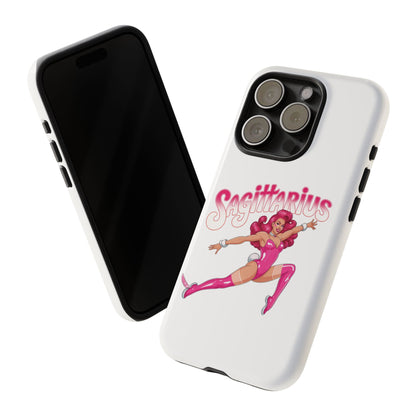 “Sagittarius” phone case Pink Dollar Bill Woman Bunny Costume