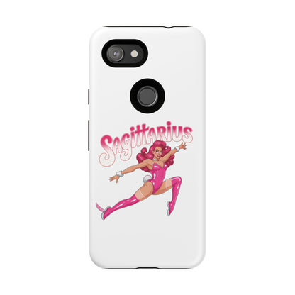 “Sagittarius” phone case Pink Dollar Bill Woman Bunny Costume