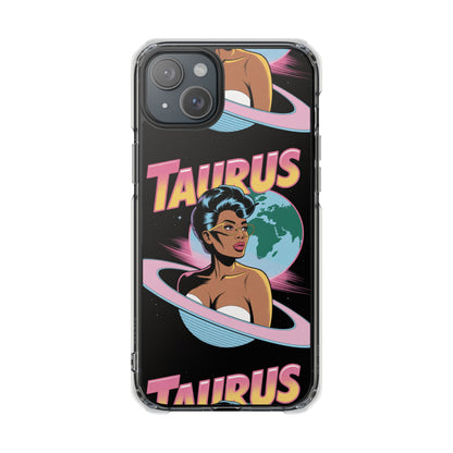 Taurus Phone Case, MagSafe Astrological Impact Case, Zodiac Sign Cover
