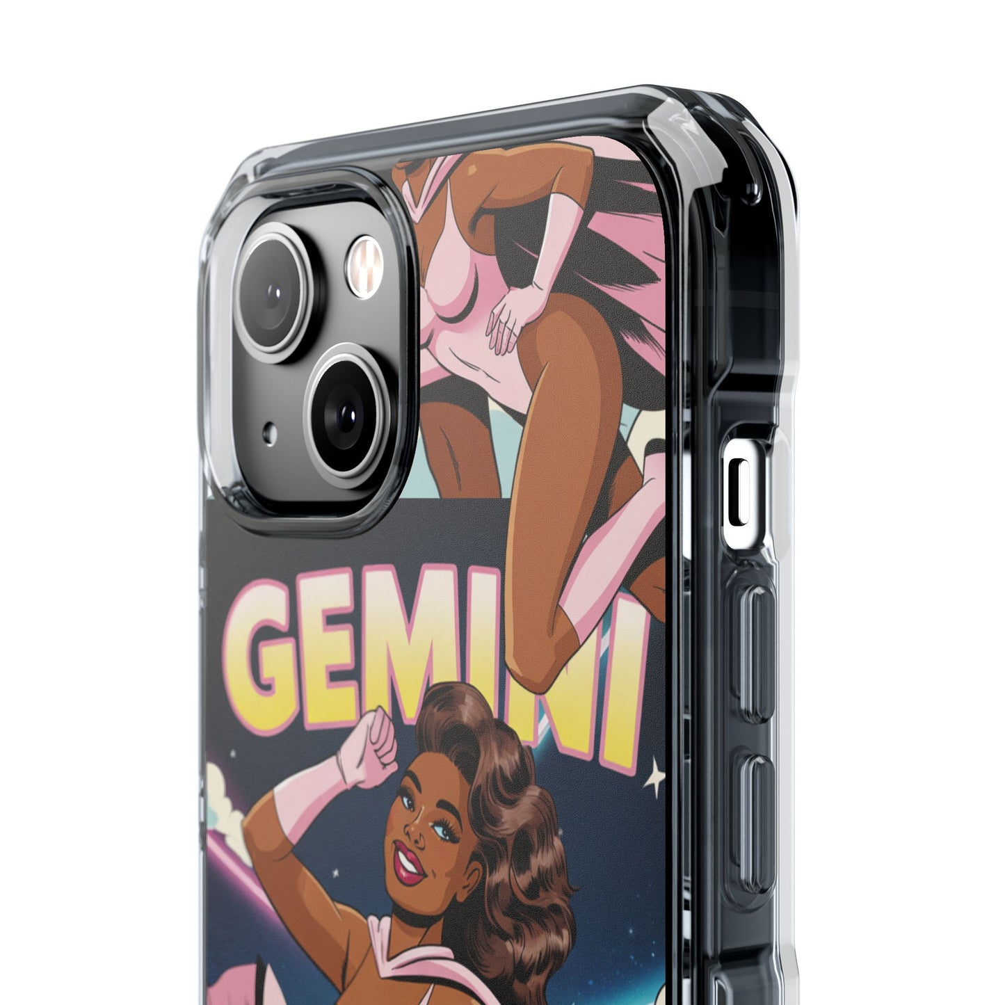 Gemini Zodiac MagSafe Clear Impact Case