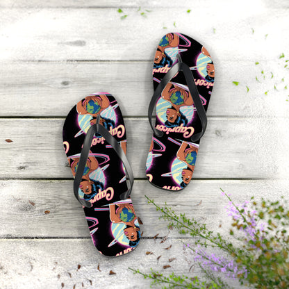 ‘CAPRICORN’ Flip Flops, Zodiac Sandals