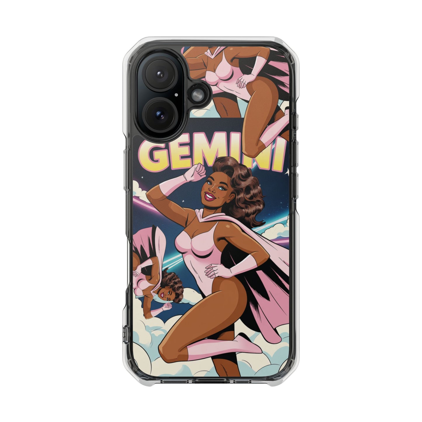 Gemini Zodiac MagSafe Clear Impact Case
