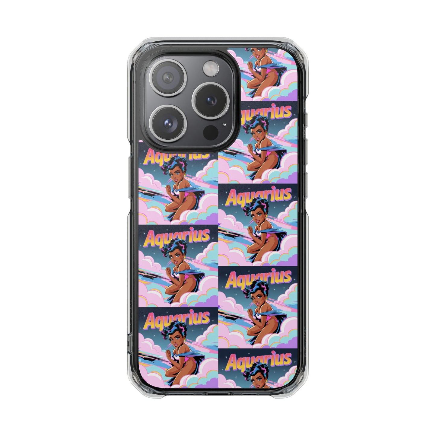 Aquarius Zodiac Phone Case, Phone Accessory for Aquarius