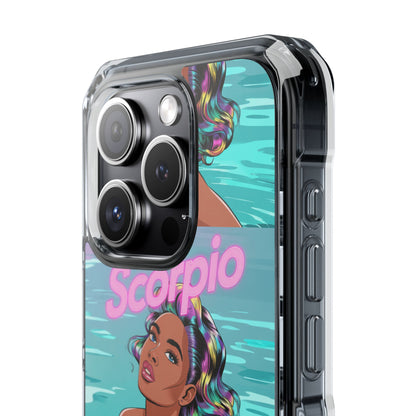 Scorpio Zodiac Clear MagSafe Phone Cases, Horoscope Cases