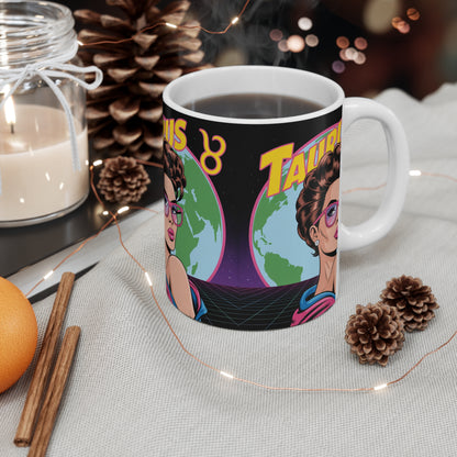 Taurus Zodiac Mug, Astrology Coffee Cup