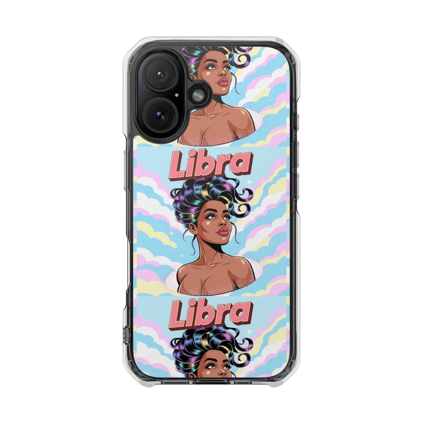 Libra Zodiac Clear MagSafe Phone Case