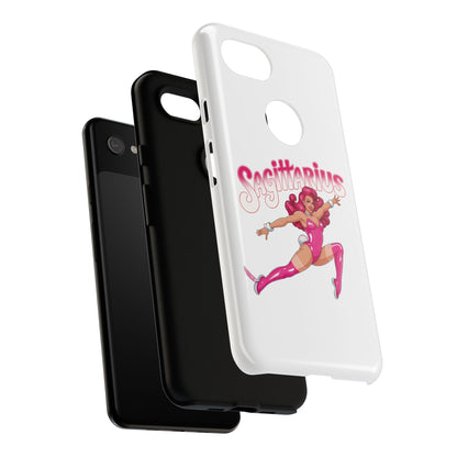 “Sagittarius” phone case Pink Dollar Bill Woman Bunny Costume