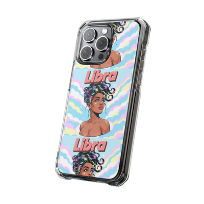 Libra Zodiac Clear MagSafe Phone Case