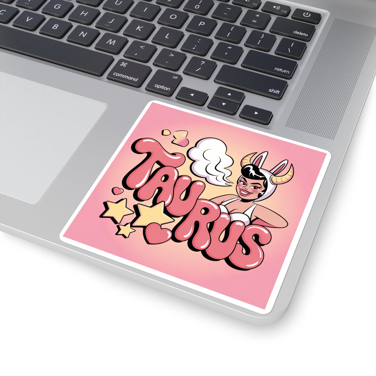 Cute Taurus Stickers, Zodiac Decor