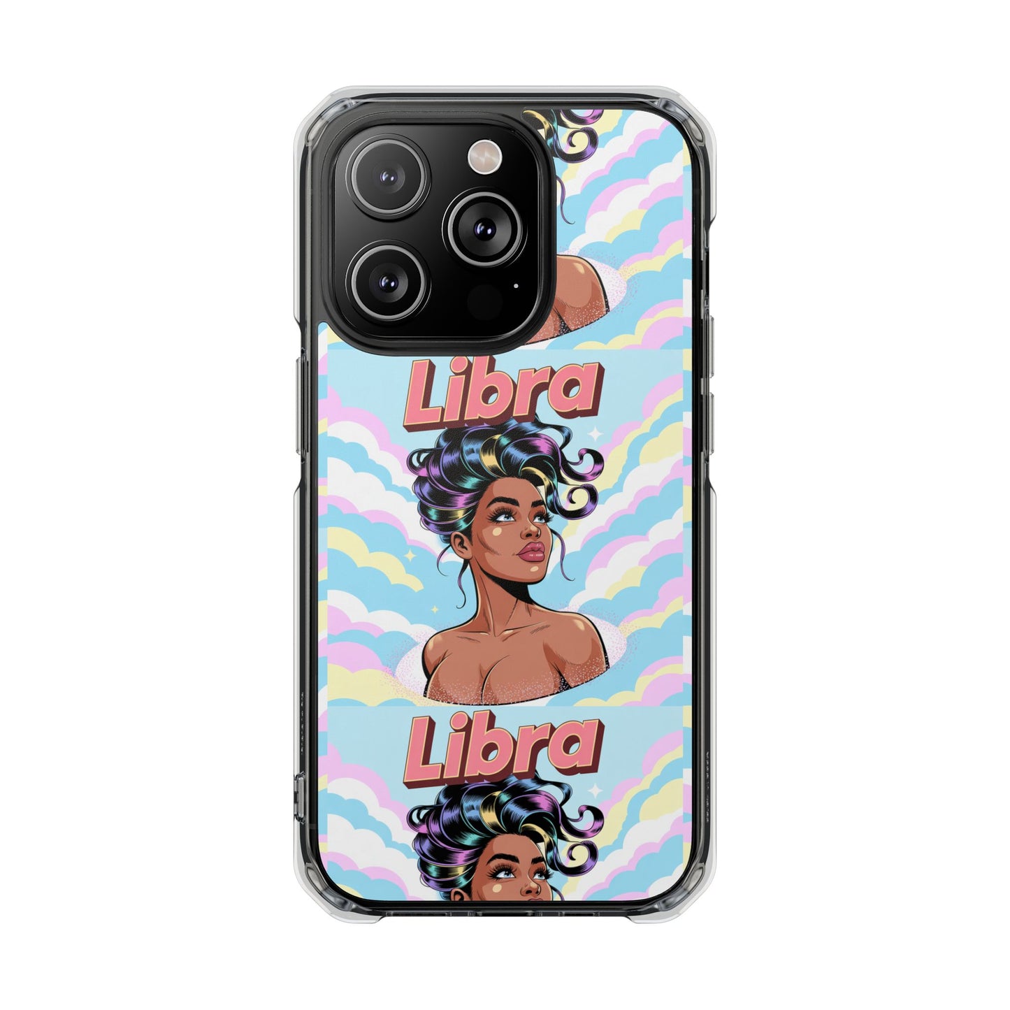 Libra Zodiac Clear MagSafe Phone Case