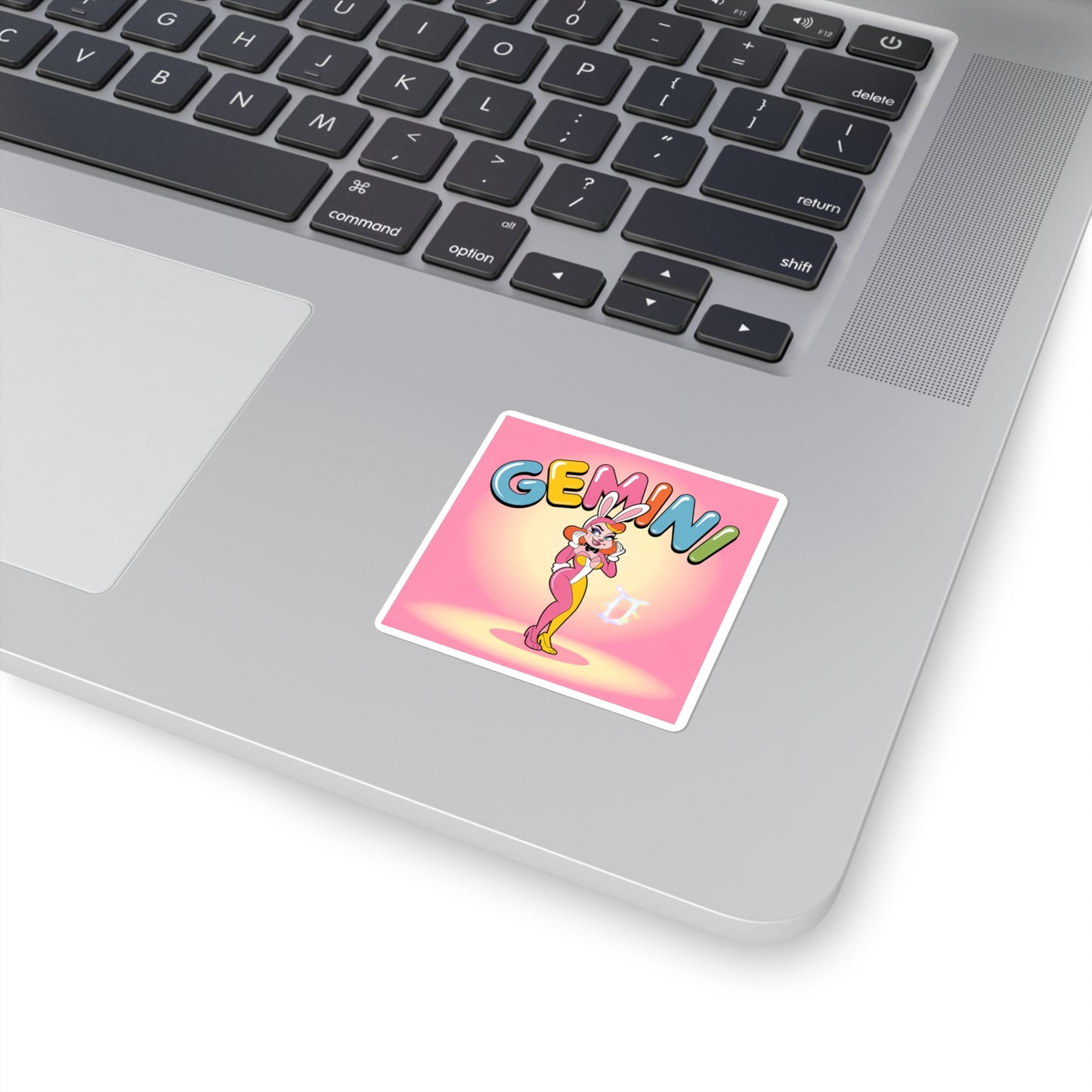 Gemini Character Square Stickers | Astrology Sticker