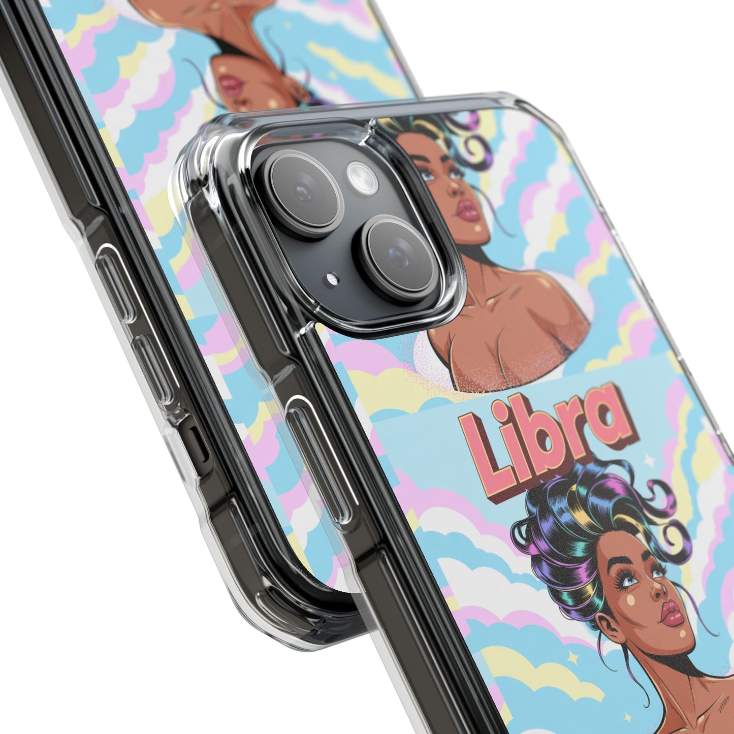 Libra Zodiac Clear MagSafe Phone Case