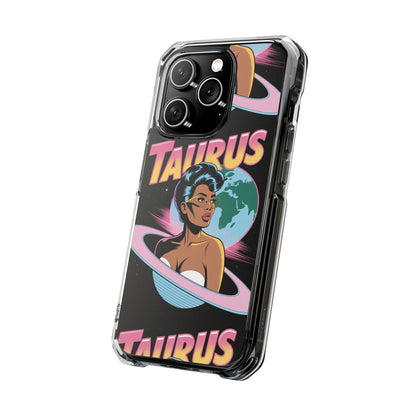 Taurus Phone Case, MagSafe Astrological Impact Case, Zodiac Sign Cover