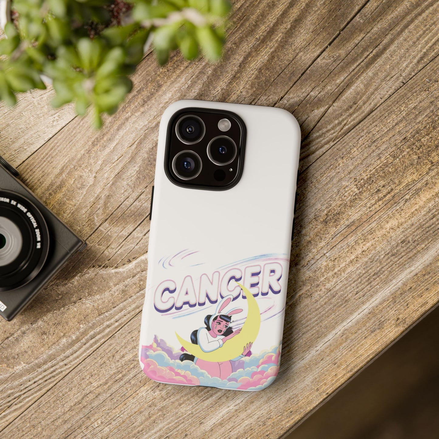“Cancer” Zodiac Phone Case, Cute Cancer Case, Astrology Phone Cover