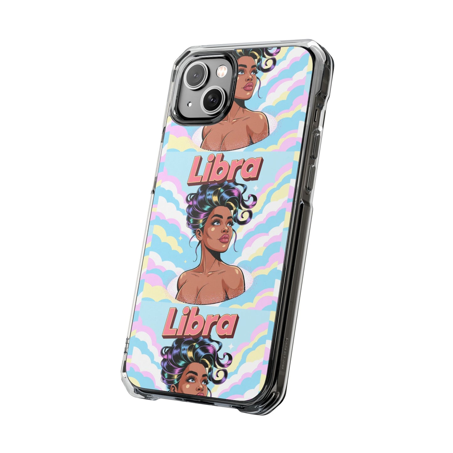 Libra Zodiac Clear MagSafe Phone Case