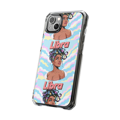 Libra Zodiac Clear MagSafe Phone Case