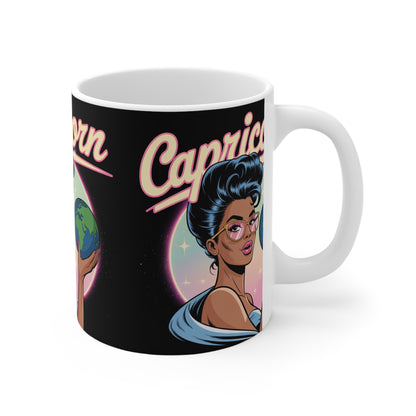 Capricorn Zodiac Mug, Astrology Coffee Cup