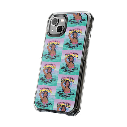 Cancer Zodiac MagSafe Clear Phone Case, Astrology Gift