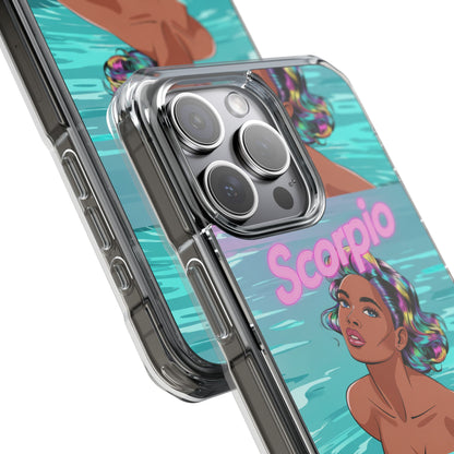 Scorpio Zodiac Clear MagSafe Phone Cases, Horoscope Cases