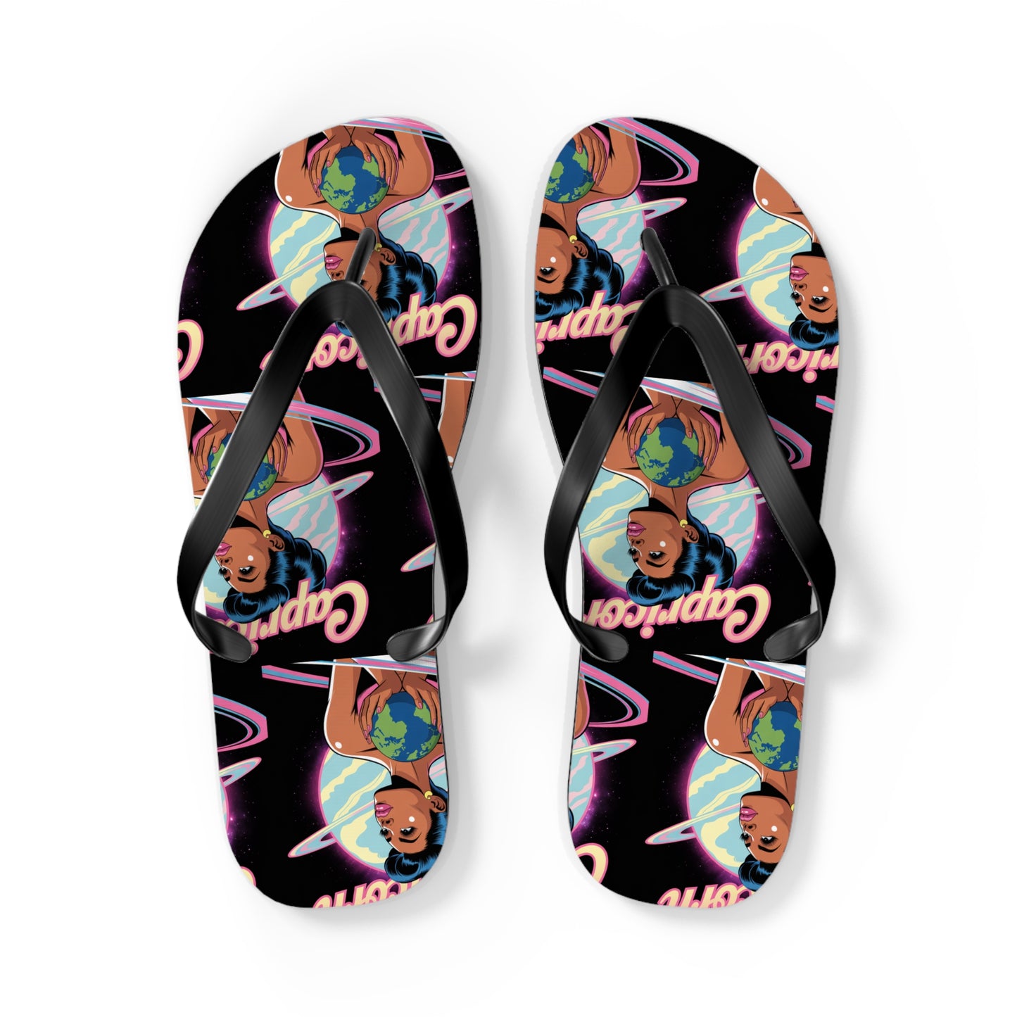 ‘CAPRICORN’ Flip Flops, Zodiac Sandals