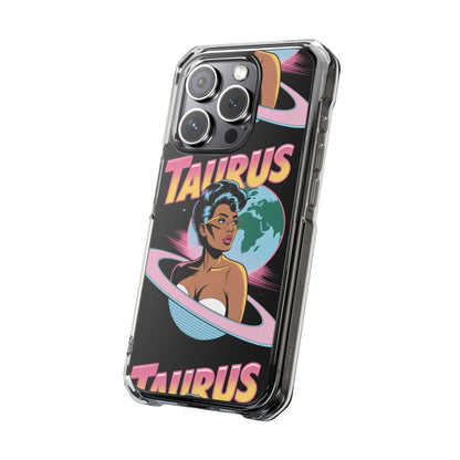 Taurus Phone Case, MagSafe Astrological Impact Case, Zodiac Sign Cover