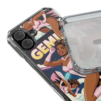 Gemini Zodiac MagSafe Clear Impact Case