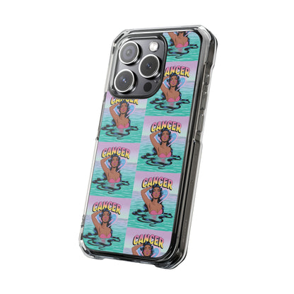 Cancer Zodiac MagSafe Clear Phone Case, Astrology Gift