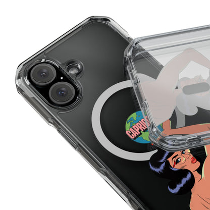 Capricorn MagSafe Clear Case, Zodiac Phone Cover, Astrology Gift