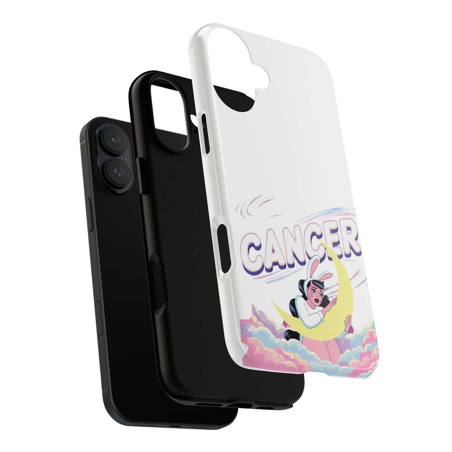“Cancer” Zodiac Phone Case, Cute Cancer Case, Astrology Phone Cover