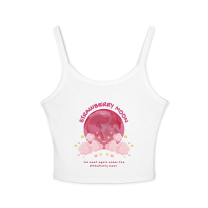 Strawberry Moon Women's Crop Tank Top