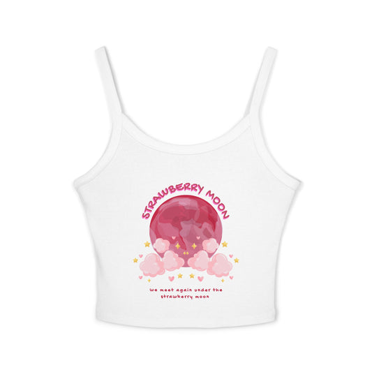 Strawberry Moon Women's Crop Tank Top