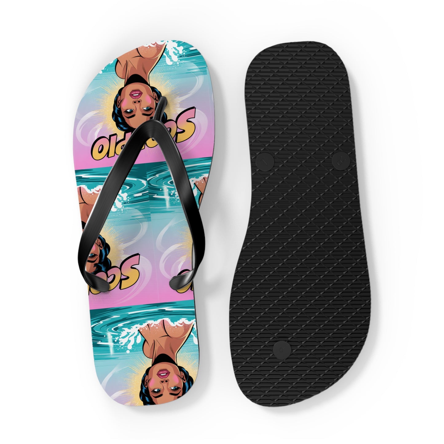 ‘Scorpio’ Zodiac Flops | Fun Beach Sandals, Astrology Gifts