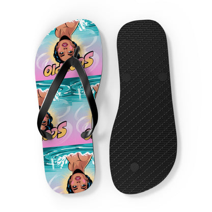 ‘Scorpio’ Zodiac Flops | Fun Beach Sandals, Astrology Gifts