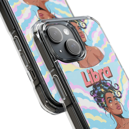 Libra Zodiac Clear MagSafe Phone Case