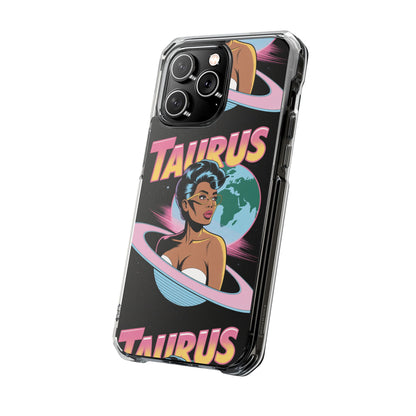 Taurus Phone Case, MagSafe Astrological Impact Case, Zodiac Sign Cover