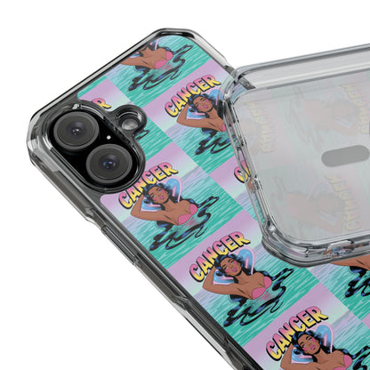 Cancer Zodiac MagSafe Clear Phone Case, Astrology Gift