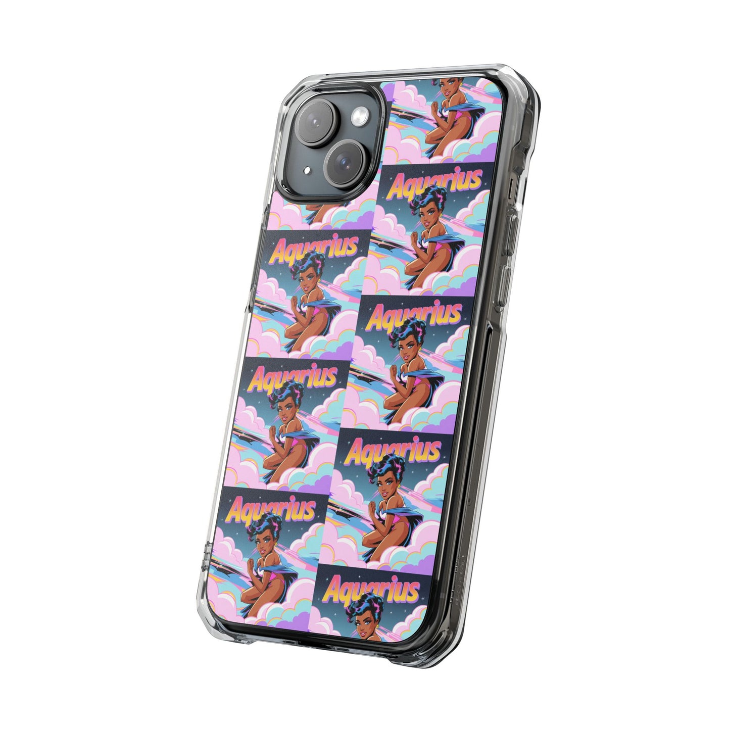 Aquarius Zodiac Phone Case, Phone Accessory for Aquarius