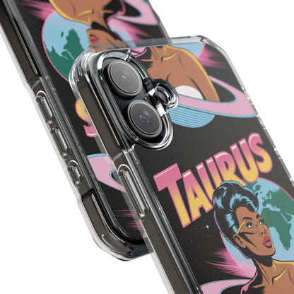 Taurus Phone Case, MagSafe Astrological Impact Case, Zodiac Sign Cover