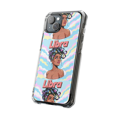 Libra Zodiac Clear MagSafe Phone Case