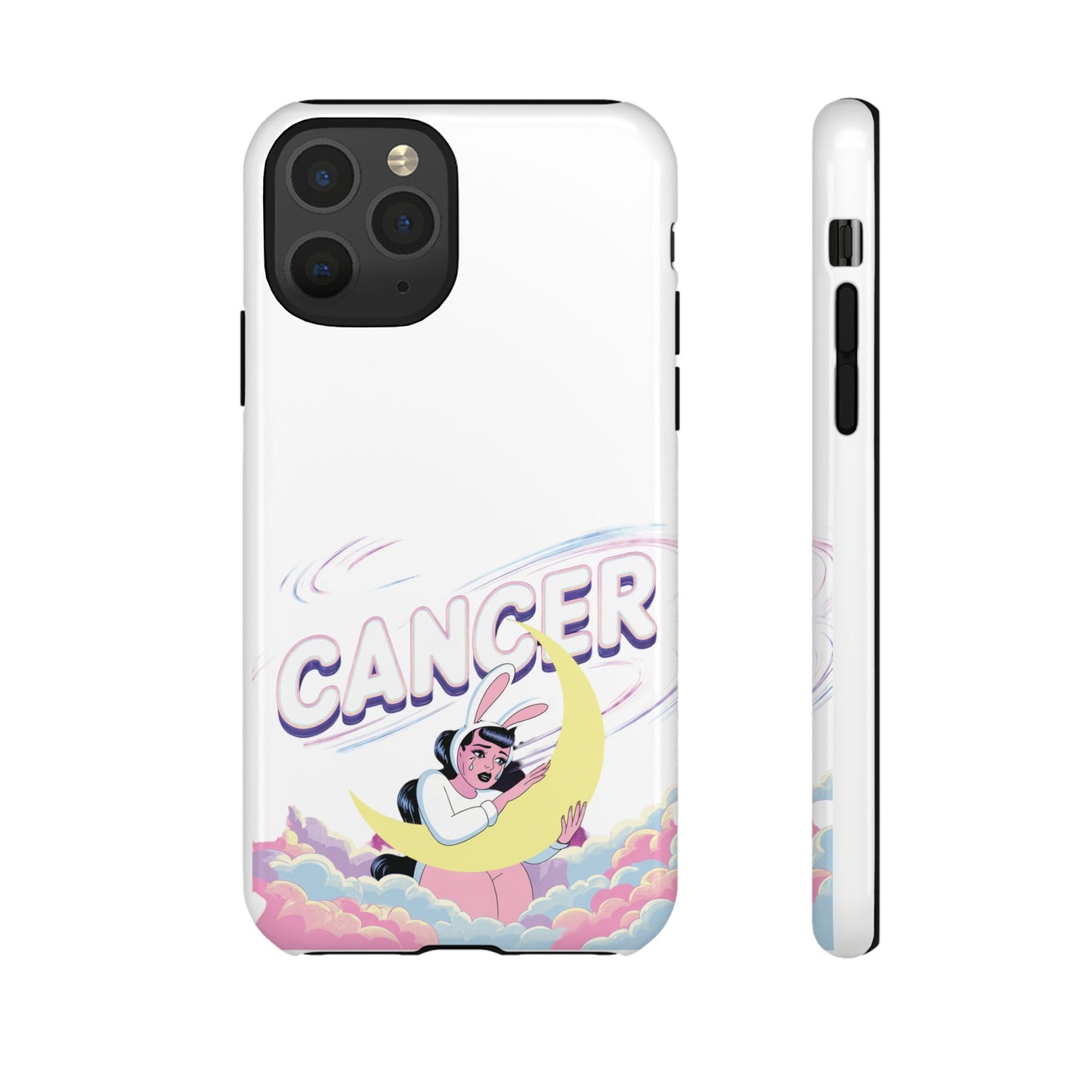 “Cancer” Zodiac Phone Case, Cute Cancer Case, Astrology Phone Cover